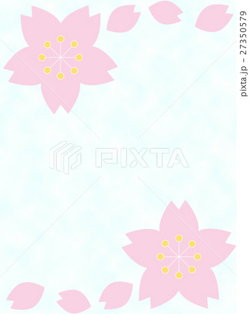 桜 背景 フレーム 桜 背景 フレーム 27350579