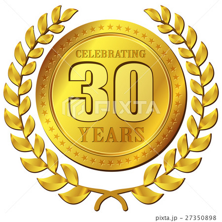 anniversary celebration gold icon anniversary celebration gold icon 27350898