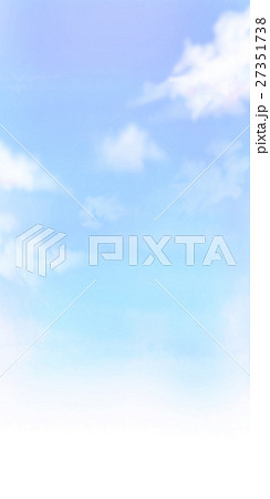水彩イラスト　空　CG 27351738