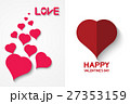 Valentine's Day card or decoration with heart 27353159