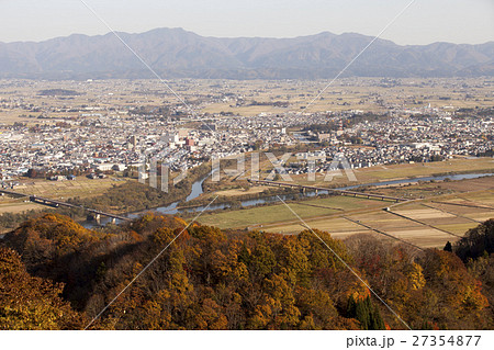 秋田県大仙市 秋の大曲市街 秋田県大仙市 秋の大曲市街 27354877