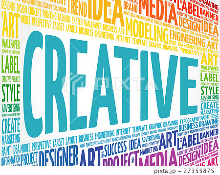 CREATIVE word cloud CREATIVE word cloud 27355875