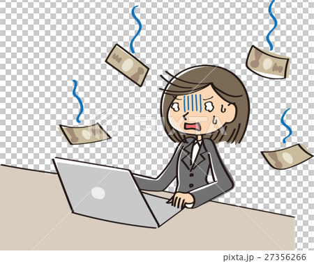 A woman who lost money 27356266