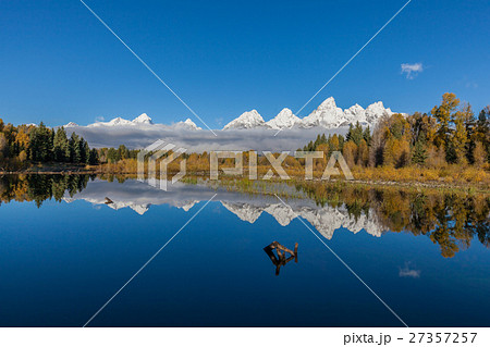 Tetons Fall Reflection Tetons Fall Reflection 27357257
