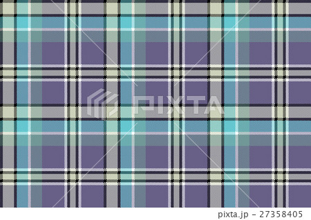 Blue gray check plaid pixeled seamless texture 27358405
