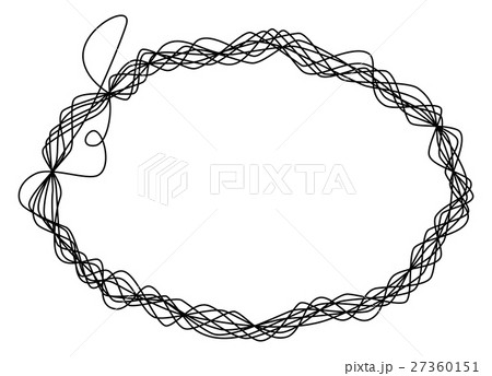 Single thread frame wire ellipse Single thread frame wire ellipse 27360151