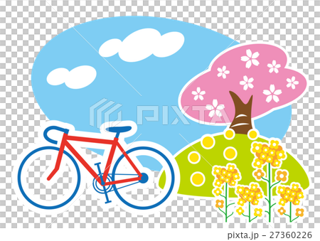 Spring cycling road racer 27360226