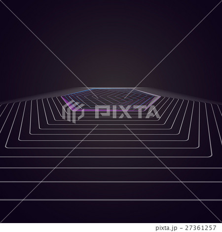 Abstract polygonal background with hexagons Abstract polygonal background with hexagons 27361257