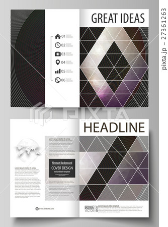 Business templates for bi fold brochure, flyer 27361263