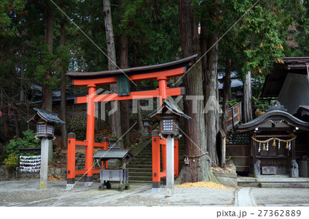 高山市 日枝神社の鳥居 映画 君の名は 糸守町神社のモチーフ 高山市 日枝神社の鳥居 映画 君の名は 糸守町神社のモチーフ 27362889