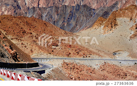 View on the new silk road or Karakoram highway, 27363636