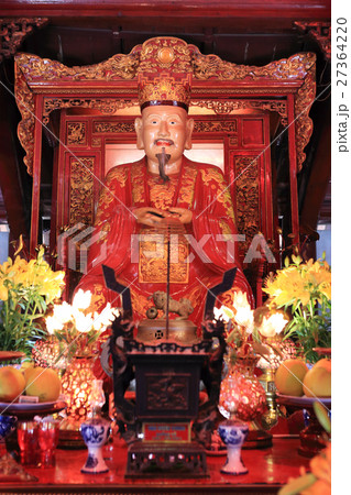 文廟の孔子像（ベトナム・ハノイ） 27364220