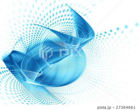Abstract blue computer graphics background. 27364661