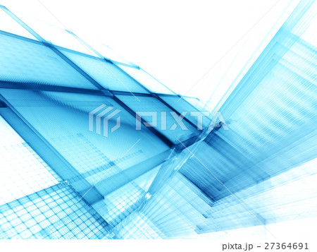 Abstract blue computer graphics background. 27364691