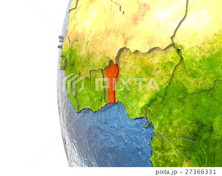 Benin in red Benin in red 27366331