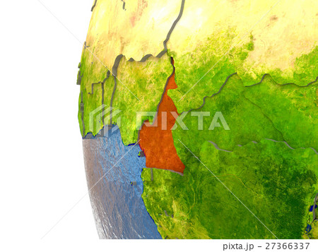 Cameroon in red 27366337