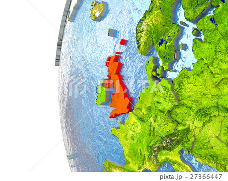 United Kingdom in red 27366447