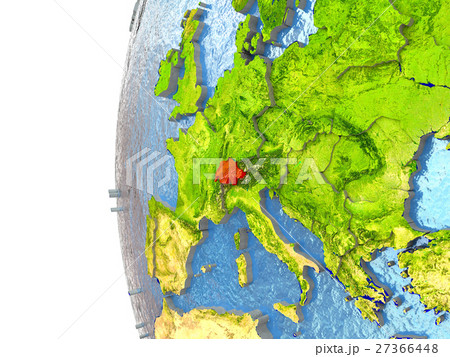 Switzerland in red 27366448