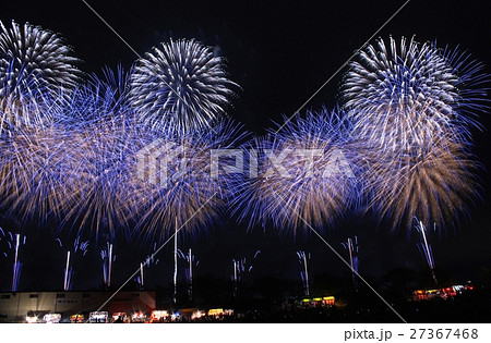 土浦花火大会 ワイドスターマイン 土浦花火大会 ワイドスターマイン 27367468