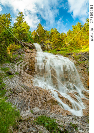 waterfall in hinterstein 27369261