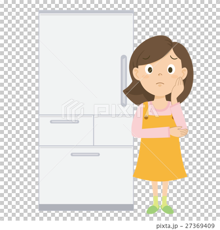 Mother refrigerator illustration 27369409