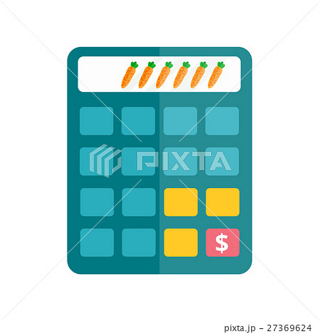 Business calculator technology vector icon. 27369624