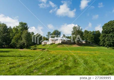 Manor house in Mon Repos Park. Vyborg, Russia. Manor house in Mon Repos Park. Vyborg, Russia. 27369995