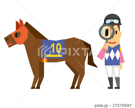 ジョッキー【フラット人間・シリーズ】 27370697