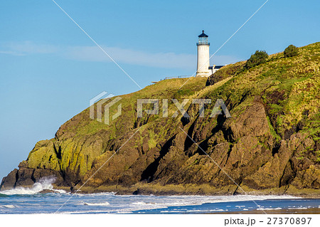 North Head Lighthouse at Pacific coast North Head Lighthouse at Pacific coast 27370897