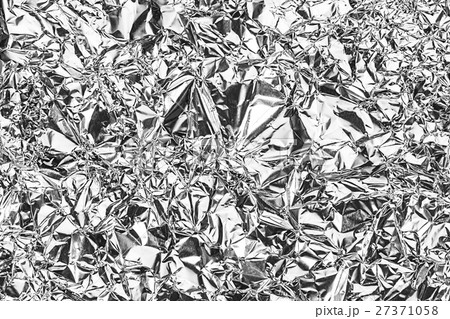 Shiny silver foil texture for background Shiny silver foil texture for background 27371058