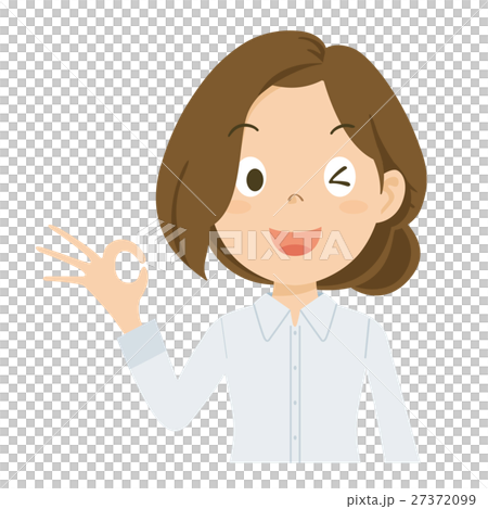 若い女性 イラスト 若い女性 イラスト 27372099