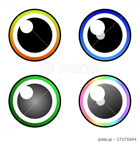シンプルな目玉 27373004