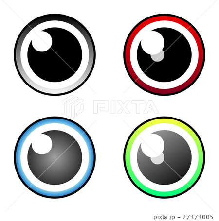 シンプルな目玉 27373005