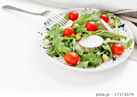 Healthy eating with salad Healthy eating with salad 27373079