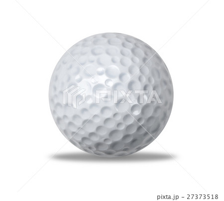 Golf ball on white Golf ball on white 27373518