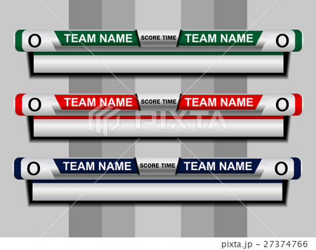 design template scoreboard sports 27374766