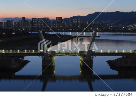 西宮大橋から見た跳ね橋 西宮大橋から見た跳ね橋 27377604