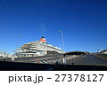 横浜・大桟橋に停泊中の大型客船「飛鳥Ⅱ」 27378127