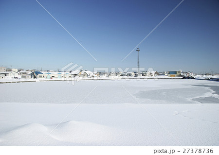 北海道 冬の漁師町 北海道 冬の漁師町 27378736