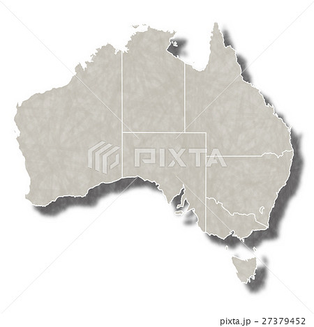 オーストラリア 地図 都市 アイコン のイラスト素材