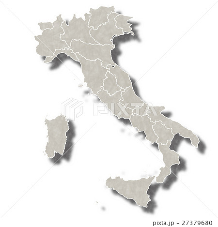 イタリア 地図 都市 アイコン のイラスト素材