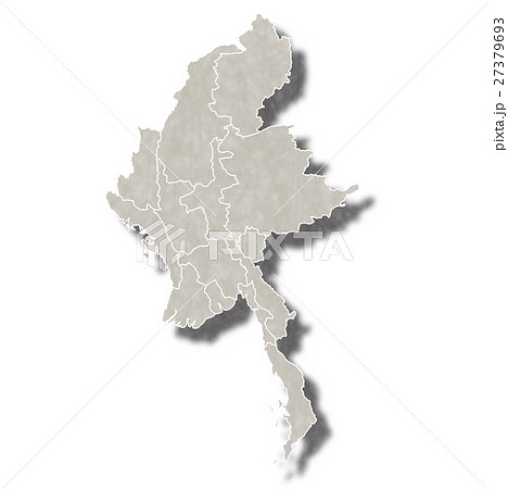 地図 ミャンマー ミャンマー