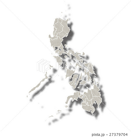 フィリピン 地図 都市 アイコン のイラスト素材