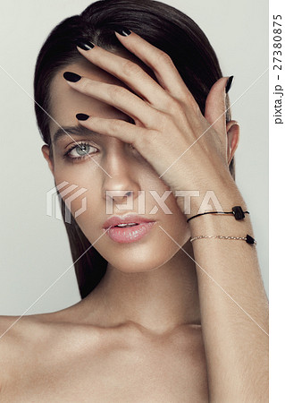 Beautyful girl with nude make up 27380875