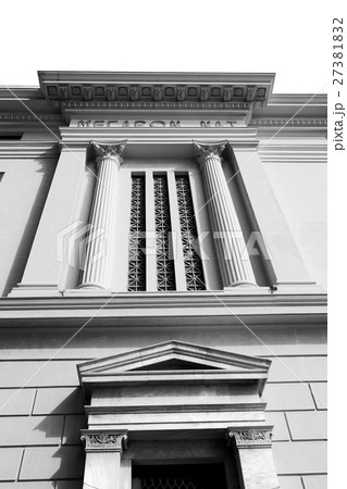 in greece   antique historical  window 27381832