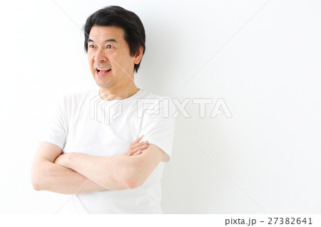 中年男性 ポートレート 中年男性 ポートレート 27382641