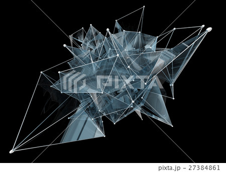 Abstract network connection background 27384861