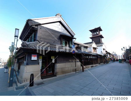 【重要伝統的建造物群保存地区】川越 時の鐘(鐘つき通り)) 【重要伝統的建造物群保存地区】川越 時の鐘(鐘つき通り)) 27385009