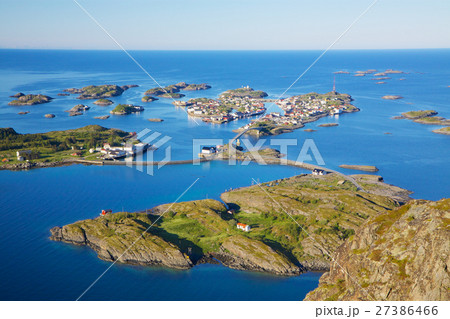 Picturesque town on Lofoten Picturesque town on Lofoten 27386466