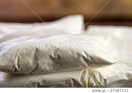 Bags of drugs on table Bags of drugs on table 27387151